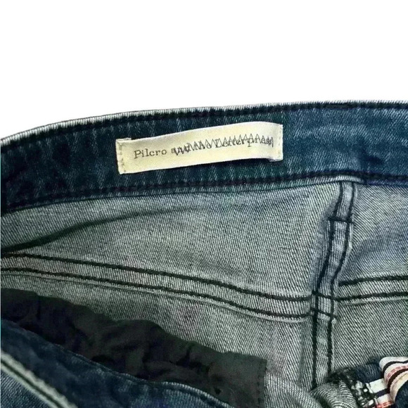 Anthropologie  Pilcro Stet Flared Jeans High Waisted Denim Medium Wash Womens - Picture 2 of 6